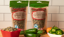 Load image into Gallery viewer, Jalapeño Ranch No-Shell Pumpkin Seeds 12 Pak 6 oz bags

